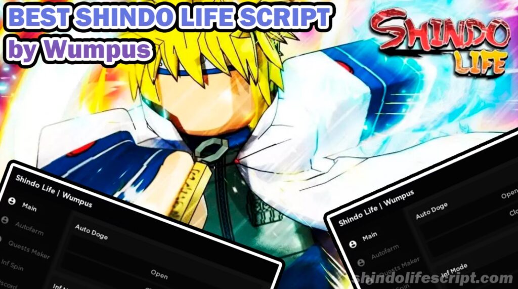 Shindo Life Script Wumpus Auto Farm, Auto Doge, Inf Spin, Quests Maker & More!