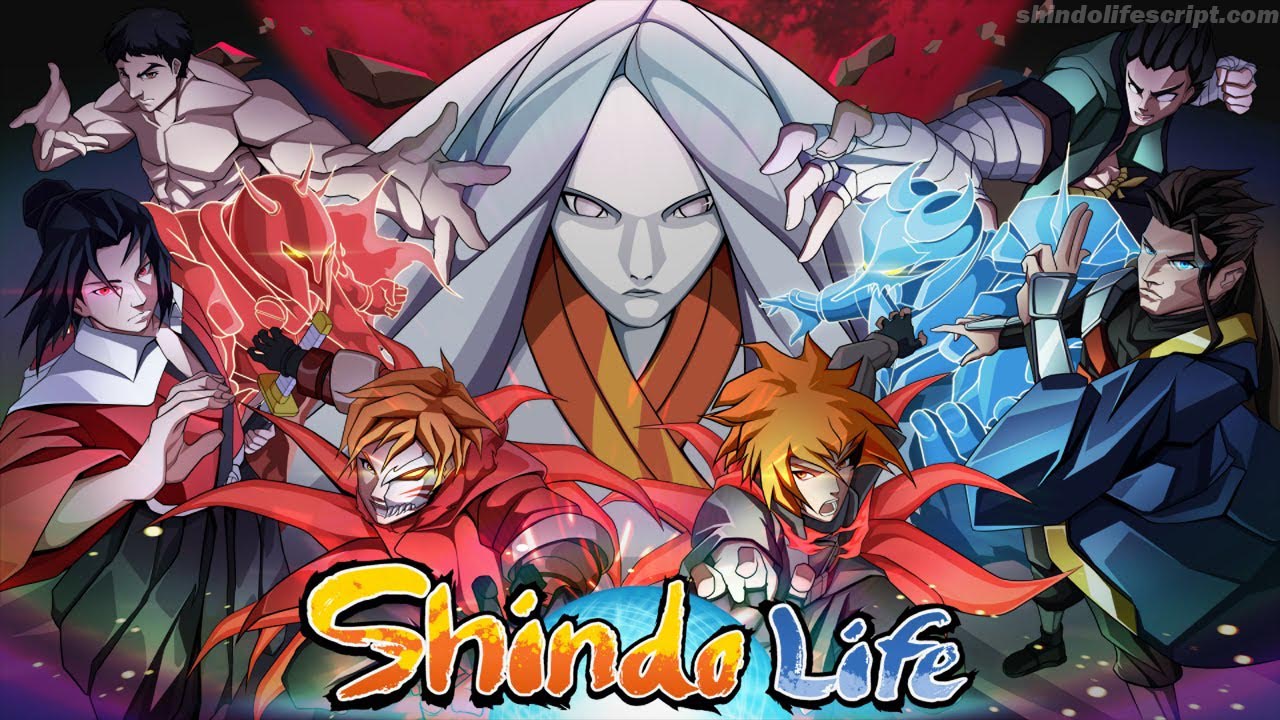 shindo life script homepage many game characters